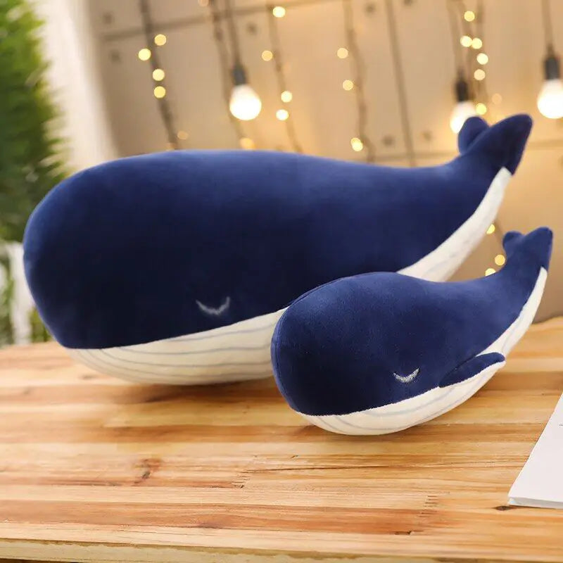 Small Plushie Whale Toy 25CM